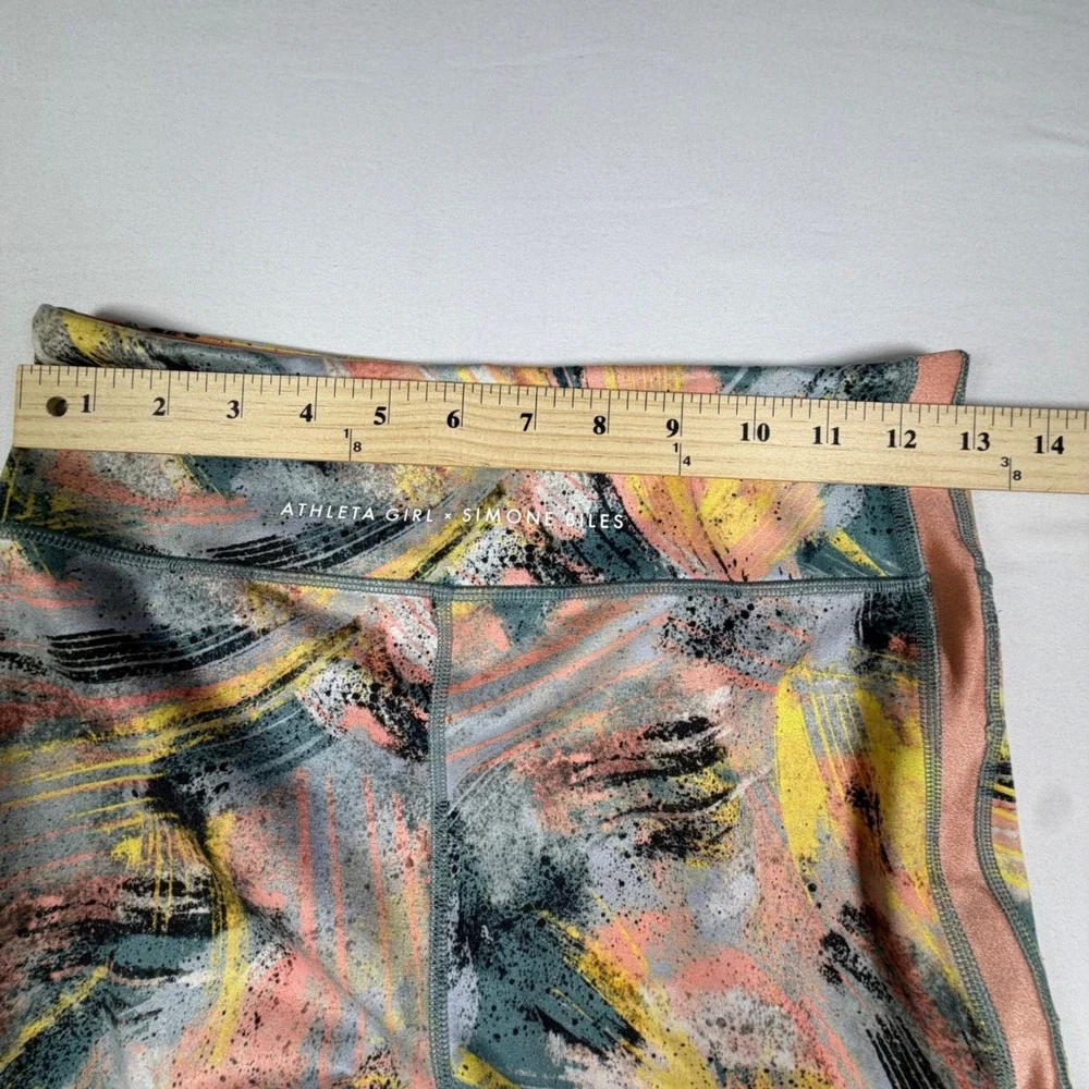 Athleta Girl Simone Biles Chit Chat Capri Activewear Yoga Gym Leggings Kids XXL